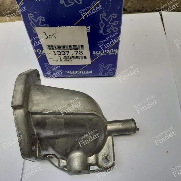 Boitier de sortie eau moteur - PEUGEOT 305 - 1337.73- 1