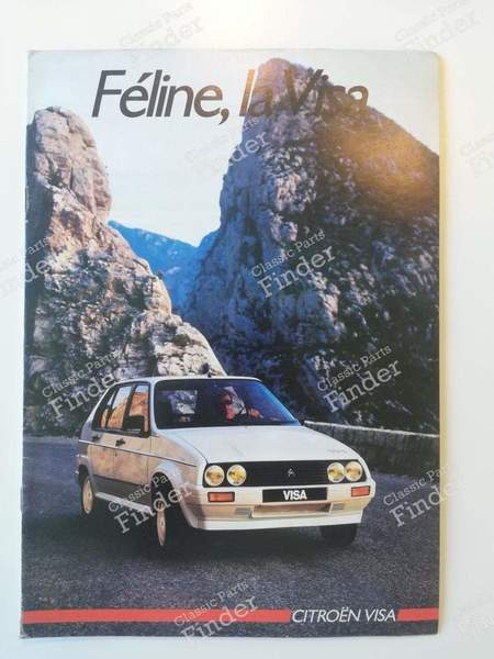 Complete 'Féline, la Visa' brochure - CITROËN Visa / C15 - 09.1985- 0