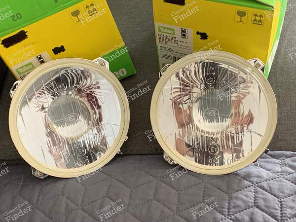 2 Scheinwerferoptiken Cibié 155 - RENAULT Estafette / Hi-boy / Petit-Panel - 155 / 061667- 0