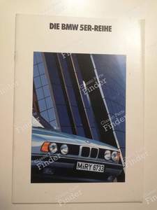 5 Series brochure - BMW 5 (E34)