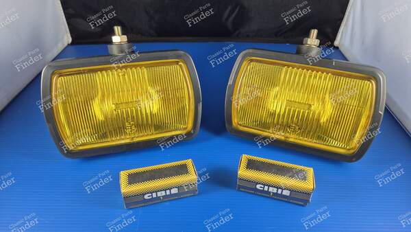 Pair of CIBIE fog lights - SIMCA-CHRYSLER-TALBOT 1307 / 1308 / 1309 / 1510 / 150 / Solara / Alpine - 0