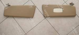 Pair of sunvisors Beige - MERCEDES BENZ W123