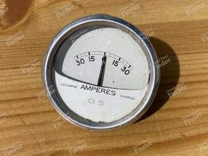 OS ammeter with white background (Salmson Rally, BNC, Darmont, Amilcar...) - SALMSON S4 / S4C - thumb-0