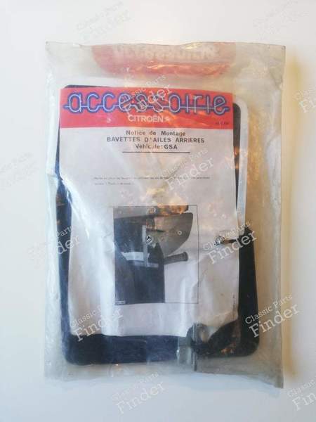 Satz von zwei hinteren Schmutzfängern - CITROËN GS / GSA - 4