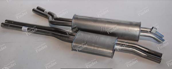 Complete exhaust system for Mercedes 280 SE 1969/1972 - MERCEDES BENZ W108 / W109 - 3
