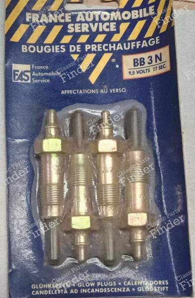 Glow plugs - Multi marques - CITROËN C32 / C35 - BB 3 N- 0