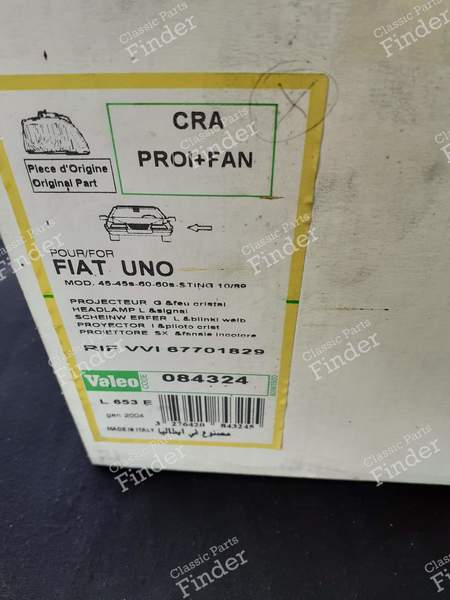 Frontoptik + linker Blinker - FIAT Uno / Duna / Fiorino - 084324 / 7700027 / 60944091- 2