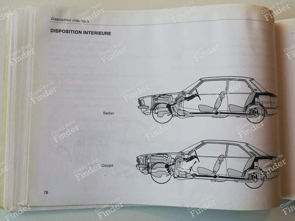 Wartungshandbuch - OPEL Rekord (D) / Commodore (B) - 08980231- 7