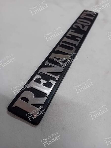 Monogramm, Version R20 TX - RENAULT 20 / 30 (R20 / R30) - 2