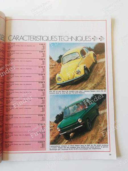 L'Automobile Magazine - Avril 1974 - FORD Escort (MK2) - #335- 7