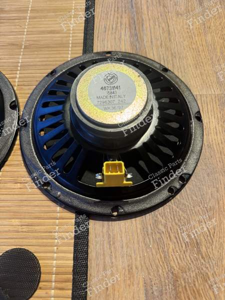 Kit de haut-parleurs d'origine - woofers + tweeters OEM Plug & Play - FIAT Barchetta - 46731141 / 60595172- 7