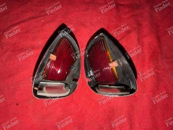 Pair of flashing cabochons / night lights - RENAULT 4 CV - V51- 4