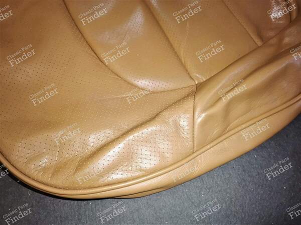 Leather seat cover, apricot color - PEUGEOT 406 Coupé - 8963.Z8- 1