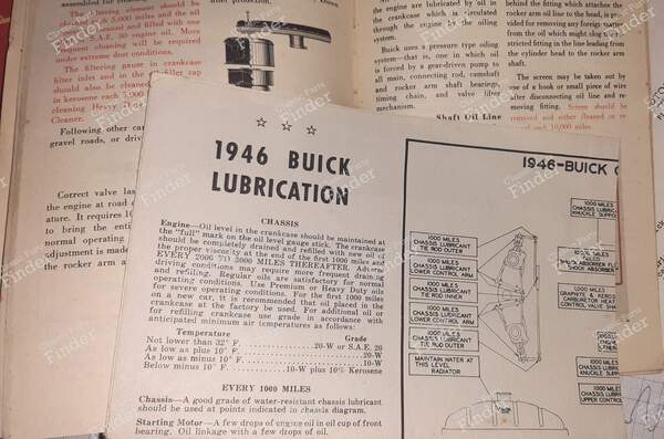 Various logbooks - 1946 to 1948 - BUICK Roadmaster - 7
