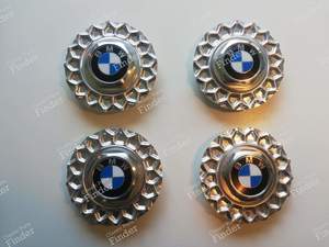 Set of 4 hub caps for BBS rims - BMW 3 (E30) - Equiv. 36132225376- thumb-0