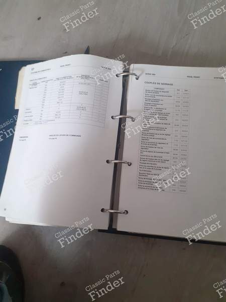 Classeur manuel de réparation Série 260 - DATSUN Patrol - SP494F- 2