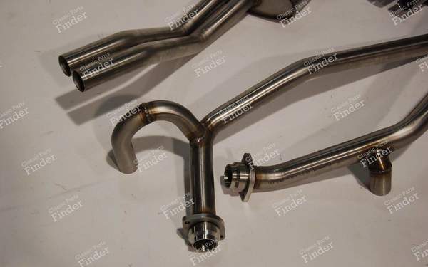 Complete stainless steel exhaust line - MERCEDES BENZ W108 / W109 - 2