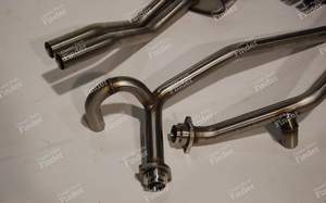 Complete stainless steel exhaust line - MERCEDES BENZ W108 / W109 - thumb-2