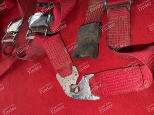 Jeu de ceintures de sécurité rouge - CITROËN DS / ID - thumb-3
