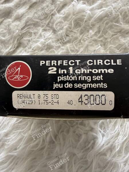 Set of new piston rings - RENAULT 14 (R14) - 43000- 1