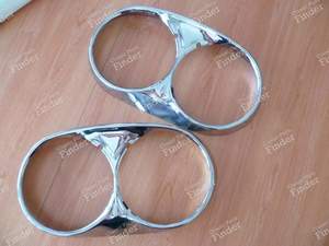 Headlight surrounds for Ami 6, Sovam, or R8 for CITROËN Ami 6