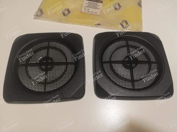 Pair of loudspeaker grilles - RENAULT Fuego - 7700753447- 0