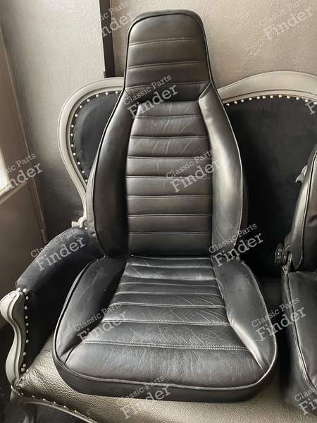 Black leather seats - PORSCHE 911 / 912 E (G Modell) - 0