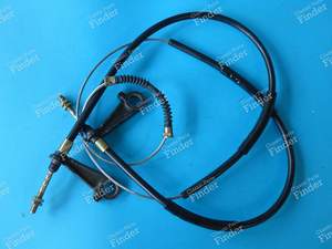 Hinteres Handbremsseil mit den Hebeln - ALPINE A310