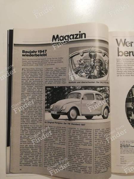 Magazine 'Gute Fahrt' - Mars 1980 - VOLKSWAGEN (VW) Golf I / Rabbit / Caddy / Jetta - 03/80- 3