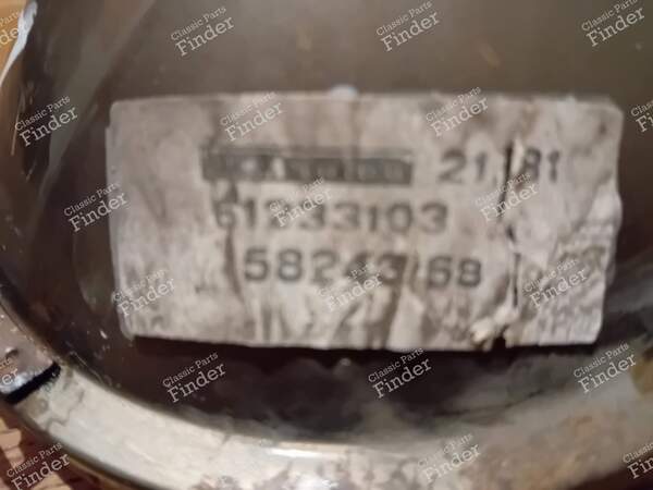 Concave headlight lens - RENAULT 4 / 3 / F (R4) - 61233103- 5
