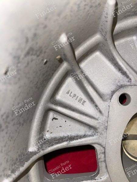 Ein Paar 7x13-Zoll-Felgen - ALPINE A310 - 7