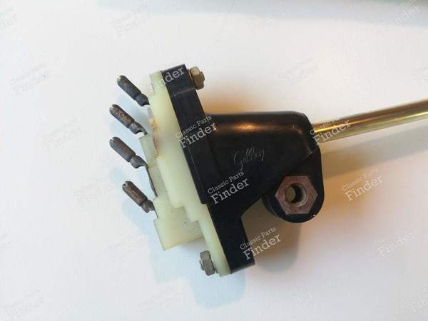Headlight-code switch (gray tip) - PEUGEOT 404 Coupé / Cabriolet - 6240.29 / 18460- 1
