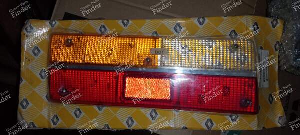 Left-hand taillight lens - RENAULT 20 / 30 (R20 / R30) - 7701021697- 0