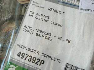 Dichtungssatz – Alpine-Ausführung - RENAULT 5 / 7 (R5 / Siete) - 497392P- thumb-1
