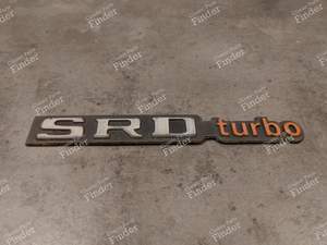 Monogramm 'SRD Turbo - PEUGEOT 309