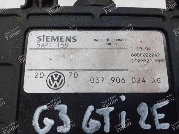 GTI 2E computer - VOLKSWAGEN (VW) Golf III / Vento / Jetta - 5WP4158 / 037906024AG- 1