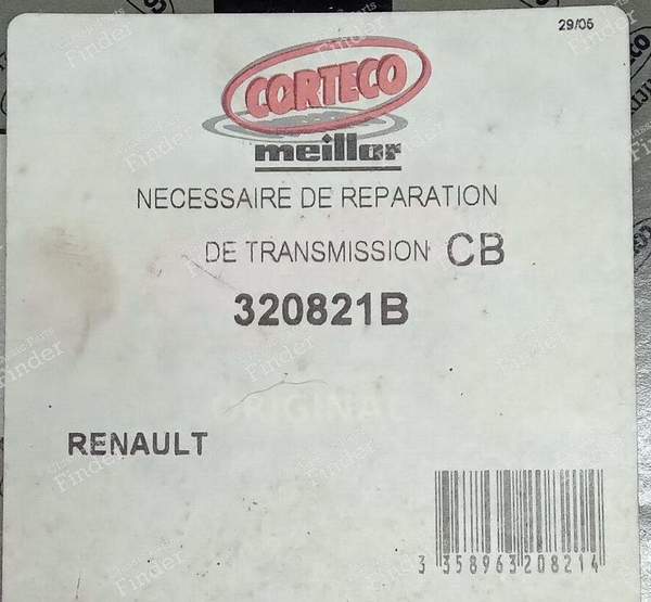 Soufflet de cardan coté boite - R25, Safrane, Espace, Trafic... - RENAULT 25 (R25) - 320821B- 1