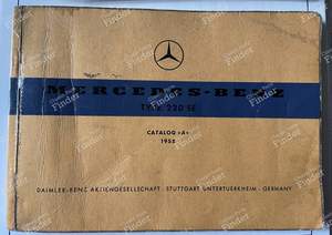 Ersatzteil-Handbuch 220 SE Ponton - MERCEDES BENZ W105 / W128 / W180 (Ponton) - thumb-0