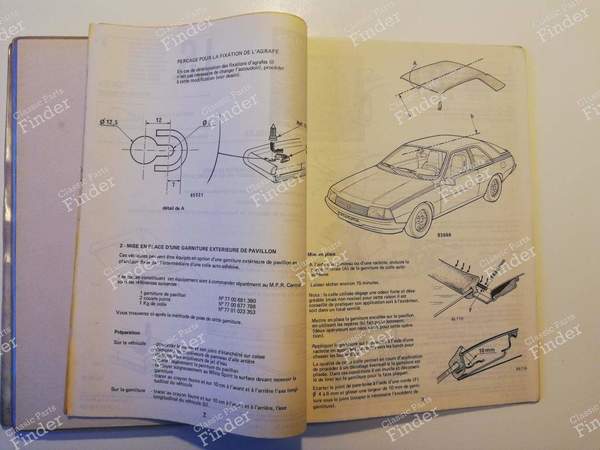 M.R. 219 - Manuel de réparation - RENAULT Fuego - 7701446221- 7