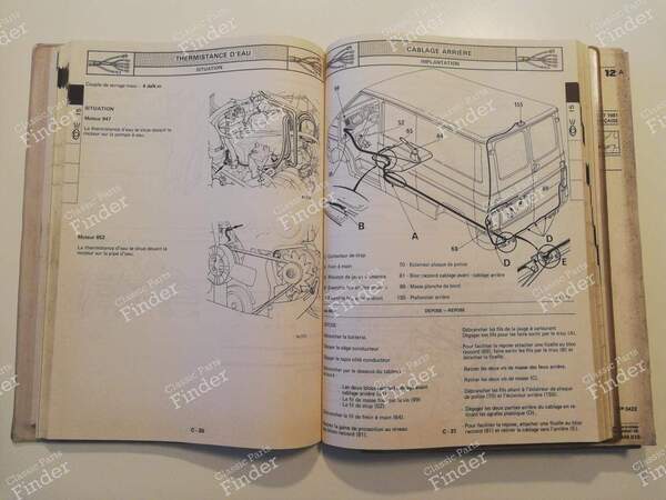 Repair Manual - M.R.222 - RENAULT Trafic - 7701446967- 7