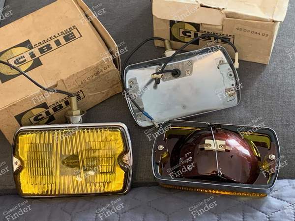Fog lamps Cibié Iode 35 - CITROËN GS / GSA - 35- 2