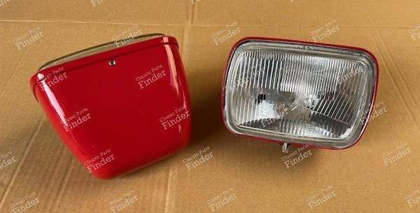 Square headlight - CITROËN 2CV - 19010 / 75492203- 0