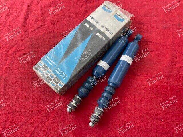 Pair of front shock absorbers - RENAULT 8 / 10 (R8 / R10) - Ref. Q