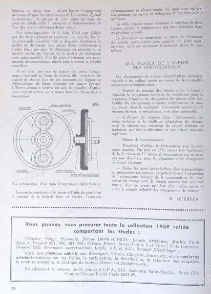 SERVICE 1939 technical review - CITROËN Traction Avant (7 / 11 / 15) - 05/1939- 3