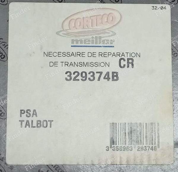 Paar radseitige Getriebefaltenbälge - SIMCA-CHRYSLER-TALBOT 1307 / 1308 / 1309 / 1510 / 150 / Solara / Alpine - 329374B- 4