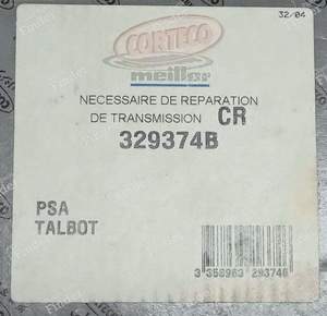 Paar radseitige Getriebefaltenbälge - SIMCA-CHRYSLER-TALBOT 1307 / 1308 / 1309 / 1510 / 150 / Solara / Alpine - 329374B- thumb-4