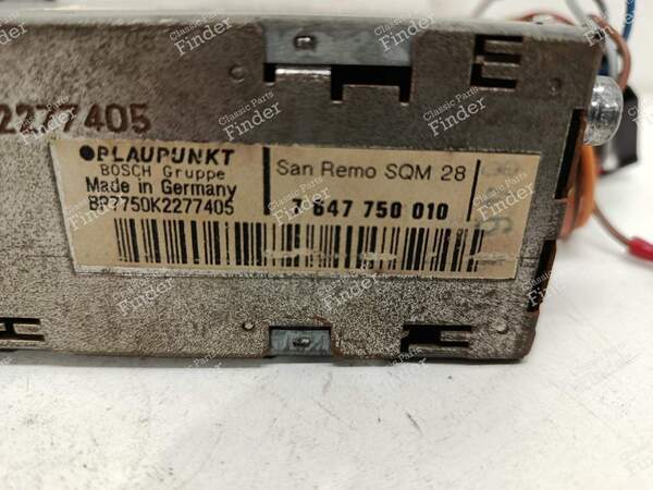 Blaupunkt-Autoradio - CITROËN ZX - 7647750010- 3
