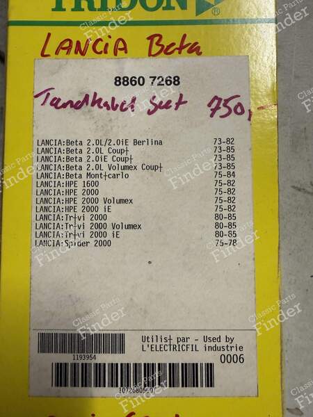 Complete set of ignition leads - LANCIA Beta - 8860 7268- 1