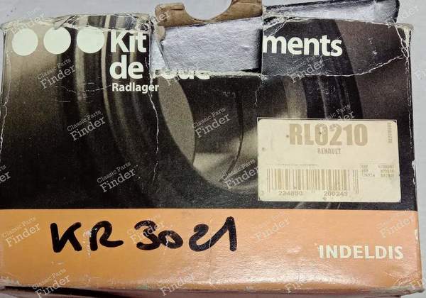 Kit moyeu arrière coté gauche ou droit Renault R18, 20, 21, 25, 30, Espace I & II, Fuego - RENAULT 20 / 30 (R20 / R30) - vkba 3438- 5