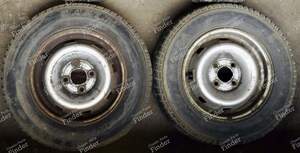 4 jantes en acier - RENAULT 9 / Alliance / Broadway / 11 / Encore (R9 / R11) - 9345- thumb-8